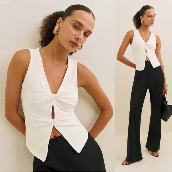 Reformation Tefi Knit Top - Picture 1 of 5